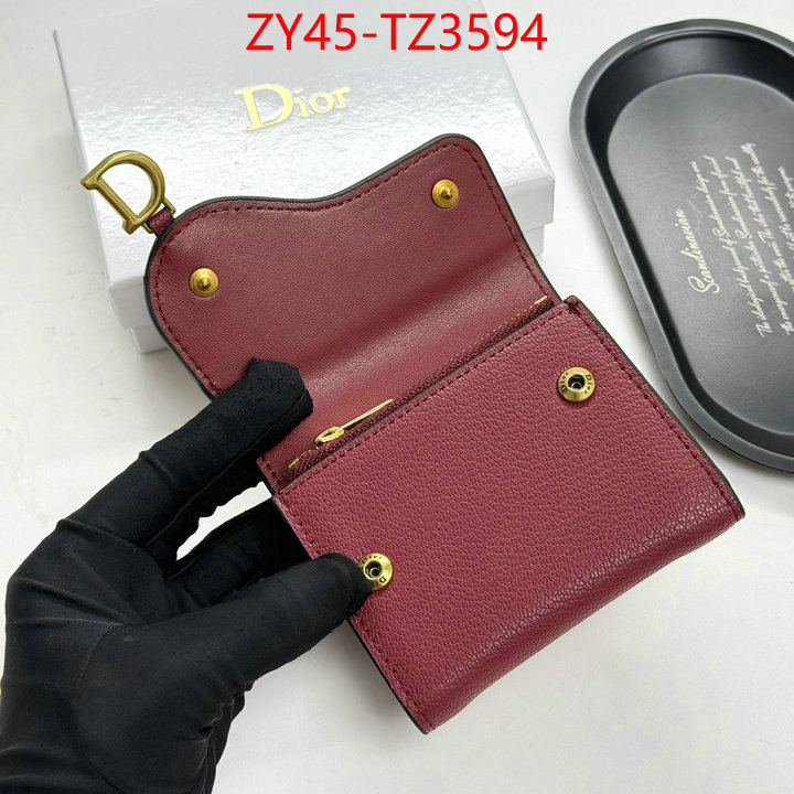 Dior Bags(4A)-Wallet- replica 1:1 ID: TZ3594 $: 45USD,