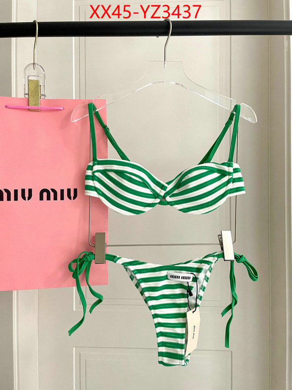 Swimsuit-Miu Miu luxury shop ID: YZ3437 $: 45USD