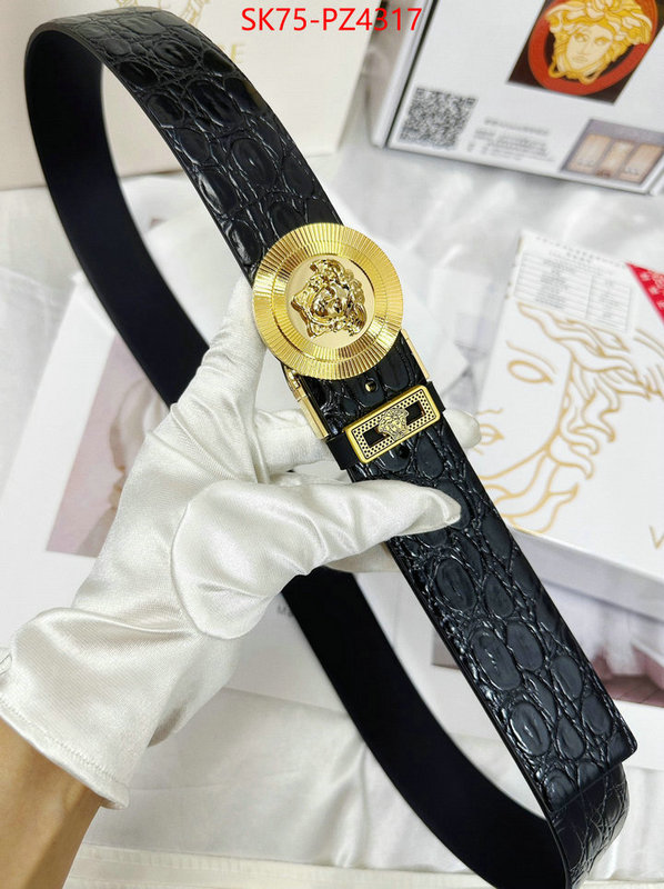 Belts-Versace top quality website ID: PZ4317 $: 75USD