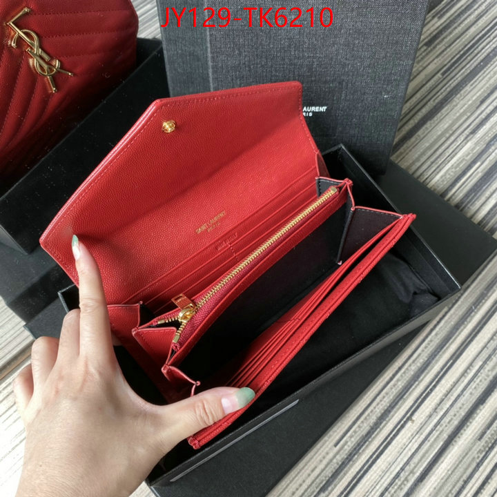 YSL Bags(TOP)-Wallet- online from china ID: TK6210 $: 129USD,