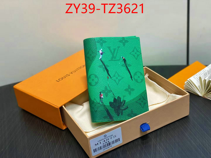 LV Bags(4A)-Wallet replica designer ID: TZ3621 $: 39USD,