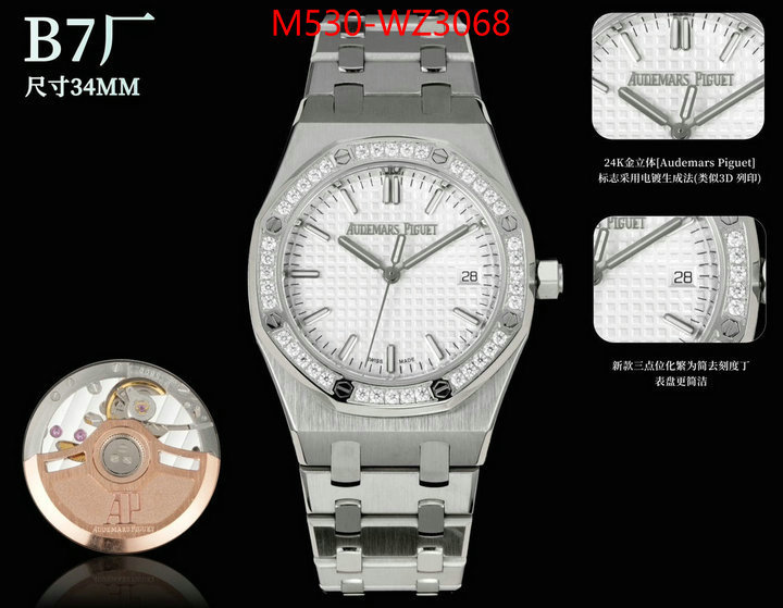 Watch(TOP)-Audemars Piguet luxury cheap replica ID: WZ3068 $: 530USD-shoes yupoo Watch(TOP)-Audemars Piguet luxury cheap replica ID: WZ3068 $: 530USD