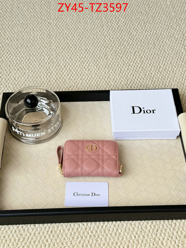 Dior Bags(4A)-Wallet- new designer replica ID: TZ3597 $: 45USD,