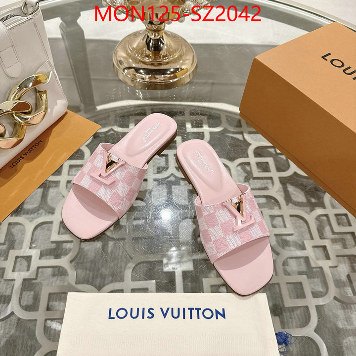 Women Shoes-LV high quality replica designer ID: SZ2042 $: 125USD