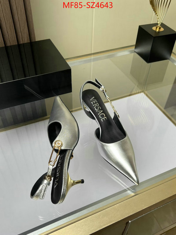 Women Shoes-Versace fake high quality ID: SZ4643 $: 85USD