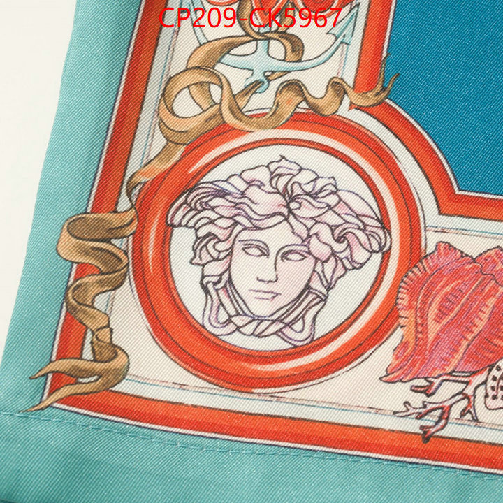 Clothing-Versace fashion replica ID: CK5967 $: 209USD