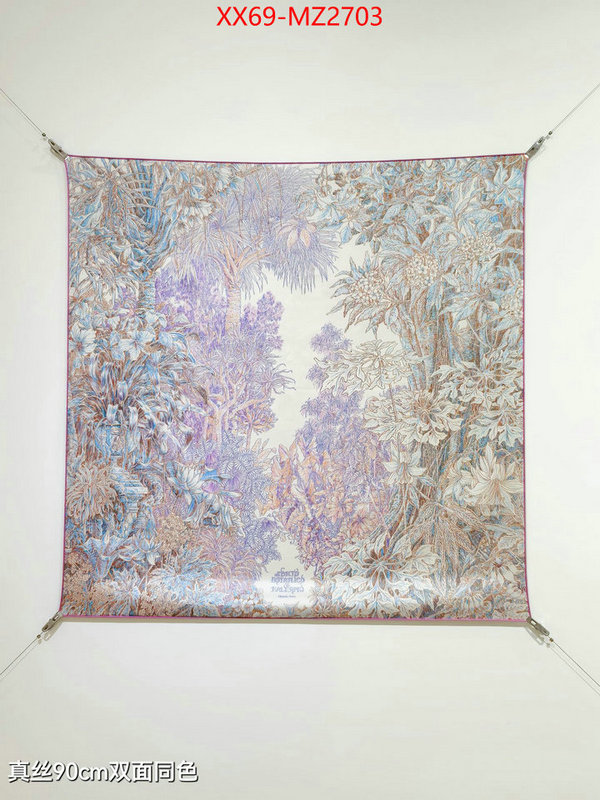 Scarf-Hermes 2024 replica wholesale cheap sales online ID: MZ2703 $: 69USD