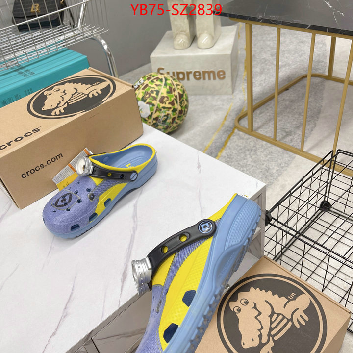 Men Shoes-Crocs replica aaaaa designer ID: SZ2839 $: 75USD