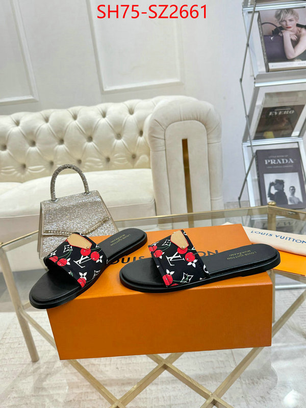Women Shoes-LV top grade ID: SZ2661 $: 75USD