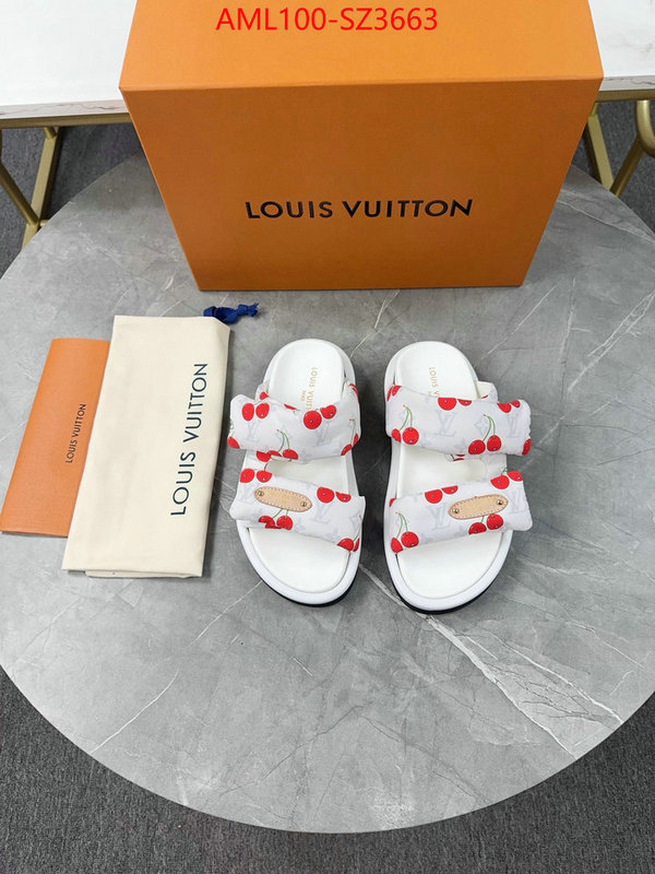 Women Shoes-LV how to buy replcia ID: SZ3663 $: 100USD
