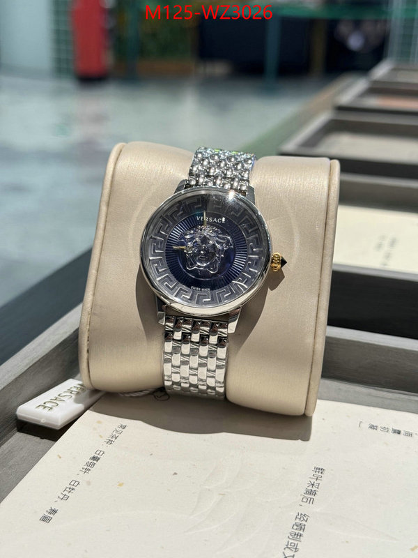 Watch(4A)-Versace knockoff highest quality ID: WZ3026 $: 125USD