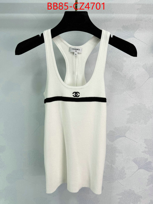 Clothing-Chanel we provide top cheap aaaaa ID: CZ4701 $: 85USD