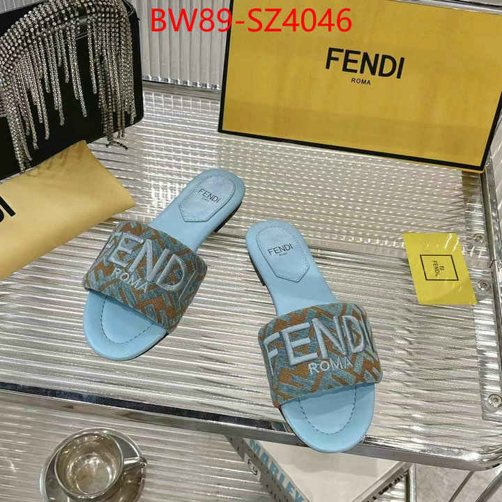 Women Shoes-Fendi replica wholesale ID: SZ4046 $: 89USD