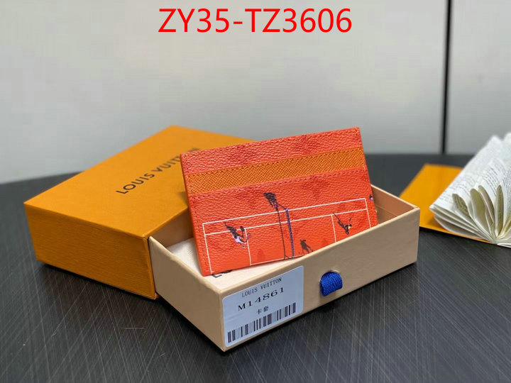 LV Bags(4A)-Wallet supplier in china ID: TZ3606 $: 35USD,