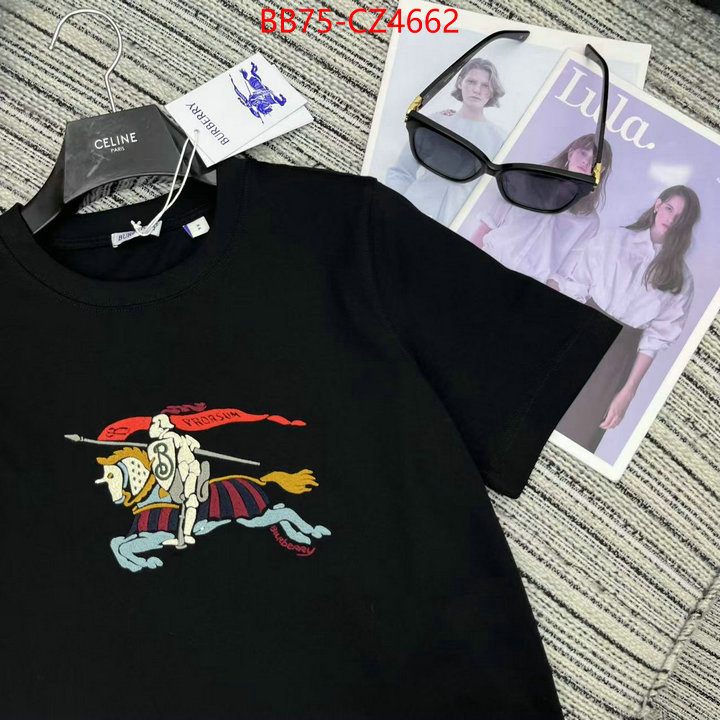 Clothing-Burberry top perfect fake ID: CZ4662 $: 75USD