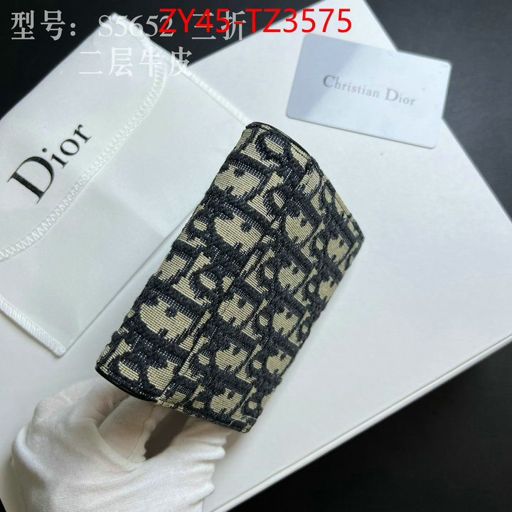 Dior Bags(4A)-Wallet- flawless ID: TZ3575 $: 45USD,