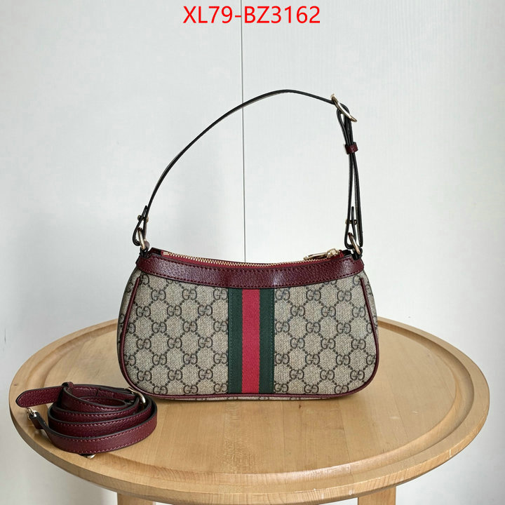 Gucci Bags(4A)-Crossbody- top quality designer replica ID: BZ3162 $: 79USD,