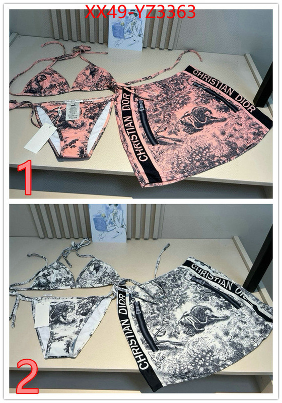 Swimsuit-Dior the online shopping ID: YZ3363 $: 49USD