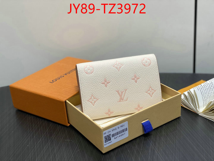 LV Bags(TOP)-Wallet quality aaaaa replica ID: TZ3972 $: 89USD,