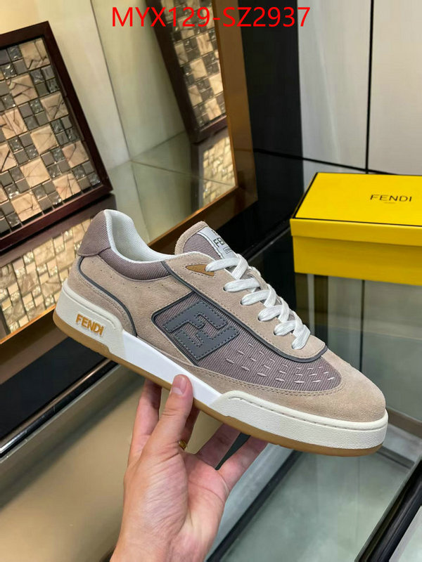 Men Shoes-Fendi only sell high-quality ID: SZ2937 $: 129USD