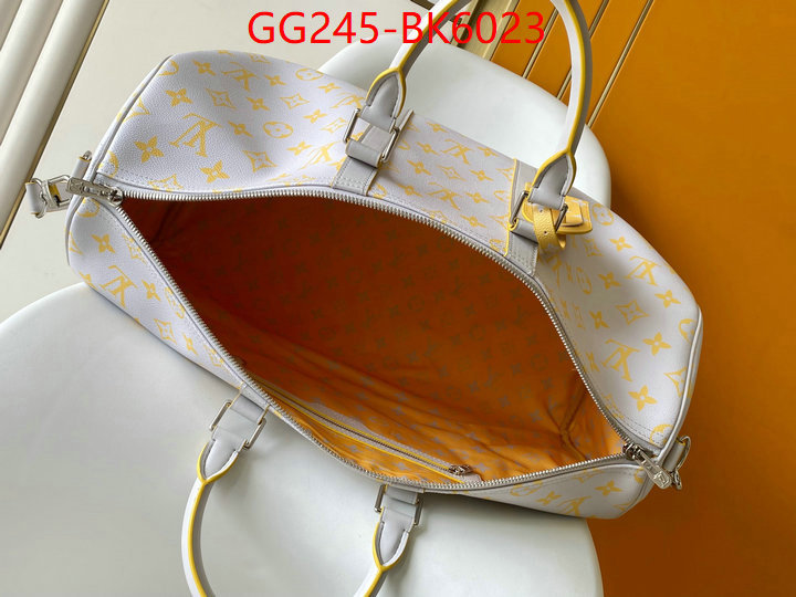 LV Bags(TOP)-Keepall BandouliRe 45-50- fake cheap best online ID: BK6023 $: 245USD,