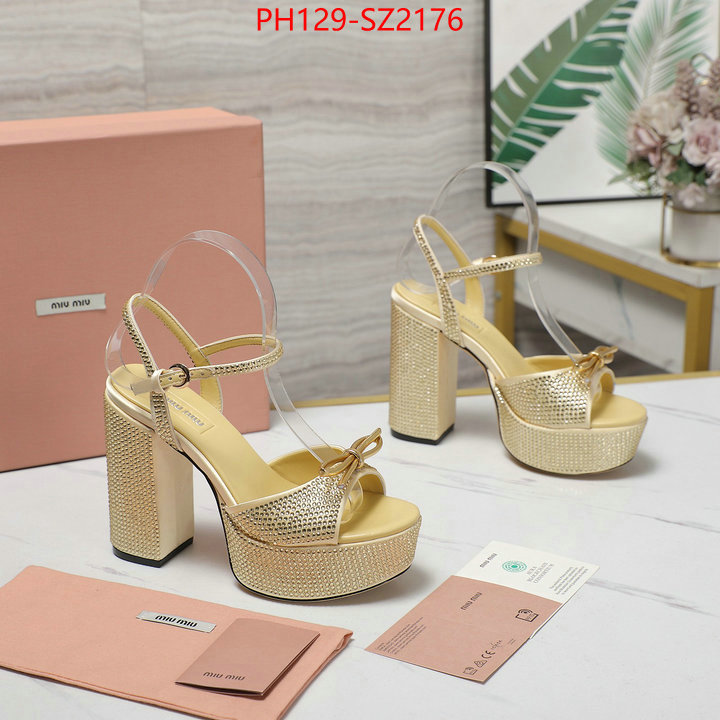 Women Shoes-Miu Miu 1:1 replica wholesale ID: SZ2176 $: 129USD