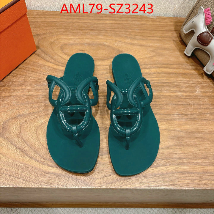 Women Shoes-Hermes designer 1:1 replica ID: SZ3243 $: 79USD