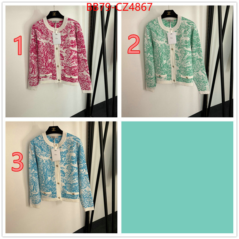 Clothing-Dior cheap wholesale ID: CZ4867 $: 79USD
