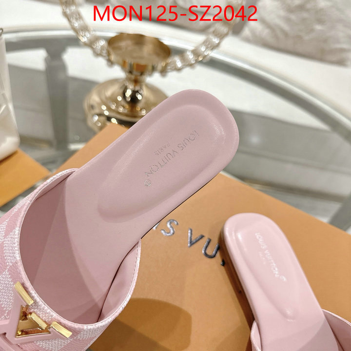 Women Shoes-LV high quality replica designer ID: SZ2042 $: 125USD