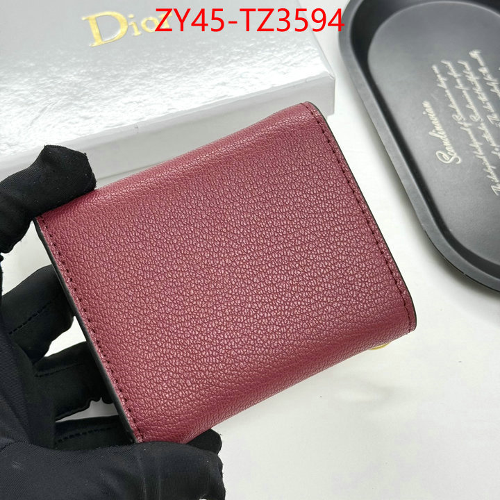 Dior Bags(4A)-Wallet- replica 1:1 ID: TZ3594 $: 45USD,