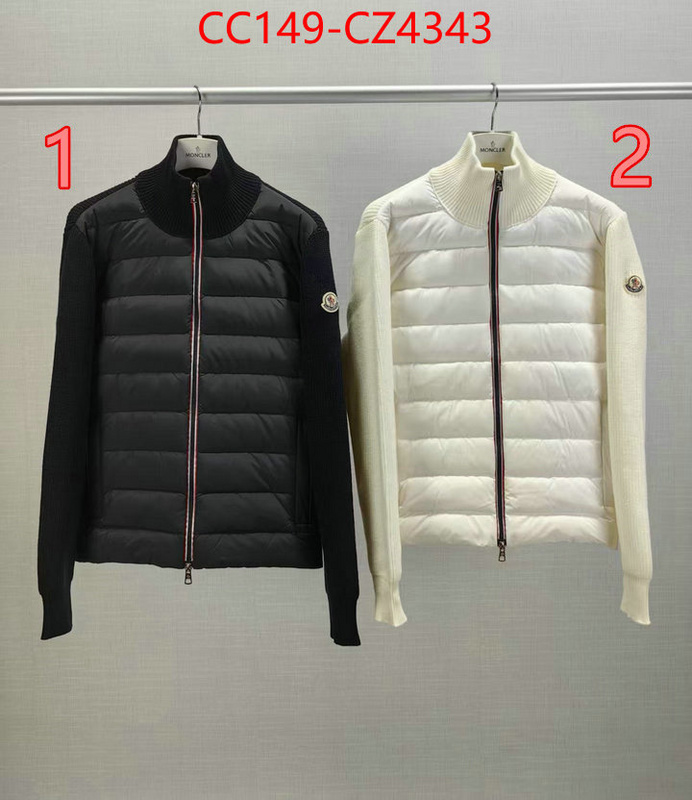 Down jacket Men-Moncler perfect ID: CZ4343 $: 149USD