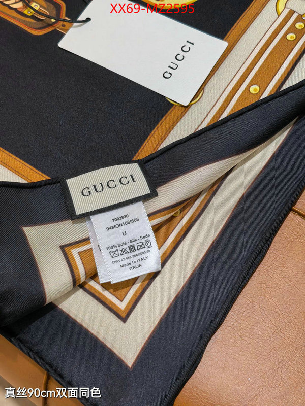 Scarf-Gucci buy aaaaa cheap ID: MZ2595 $: 69USD