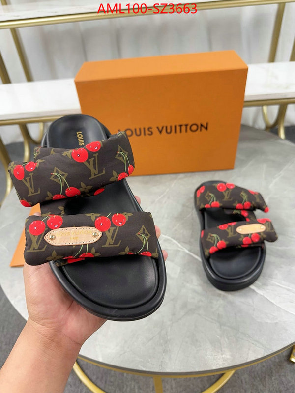Women Shoes-LV how to buy replcia ID: SZ3663 $: 100USD