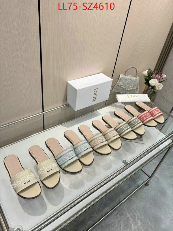 Women Shoes-Dior highest product quality ID: SZ4610 $: 75USD