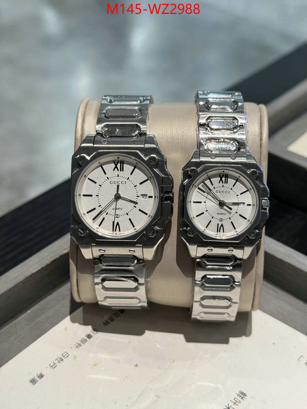 Watch(4A)-Gucci aaaaa+ quality replica ID: WZ2988 $: 145USD