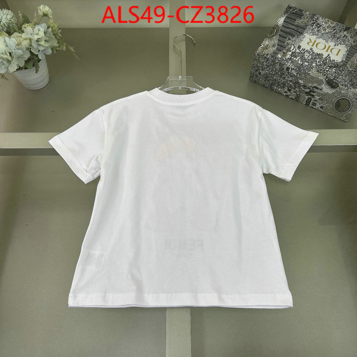 Kids clothing-Fendi 2024 aaaaa replica 1st copy ID: CZ3826 $: 49USD