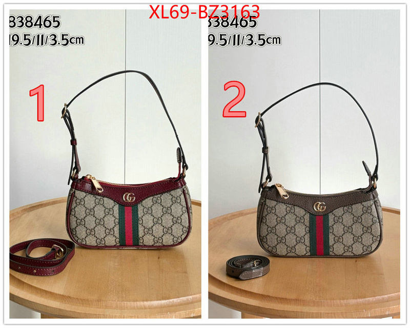 Gucci Bags(4A)-Crossbody- aaaaa replica ID: BZ3163 $: 69USD,