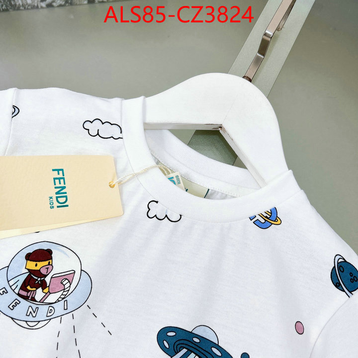 Kids clothing-Fendi shop the best high quality ID: CZ3824 $: 85USD