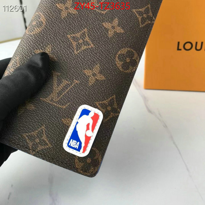LV Bags(4A)-Wallet the top ultimate knockoff ID: TZ3635 $: 45USD,