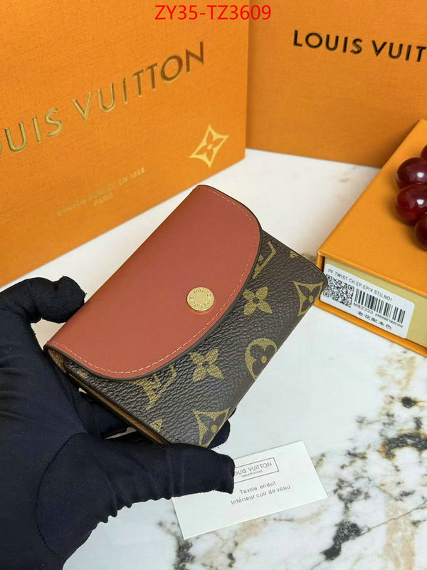 LV Bags(4A)-Wallet where to buy replicas ID: TZ3609 $: 35USD,