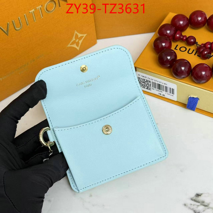LV Bags(4A)-Wallet cheap replica designer ID: TZ3631 $: 39USD,