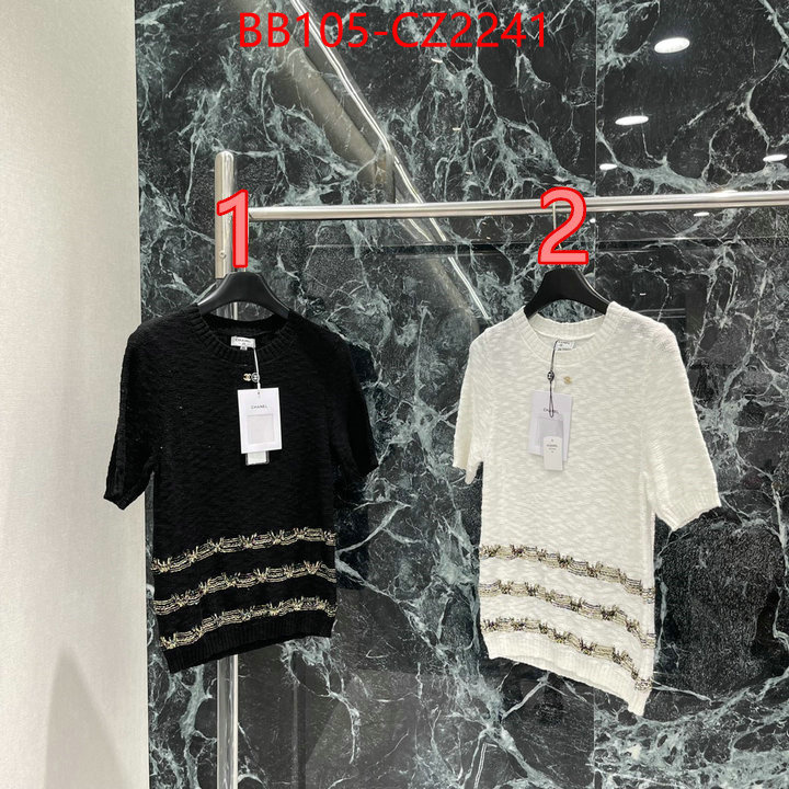 Clothing-Chanel luxury cheap replica ID: CZ2241 $: 105USD