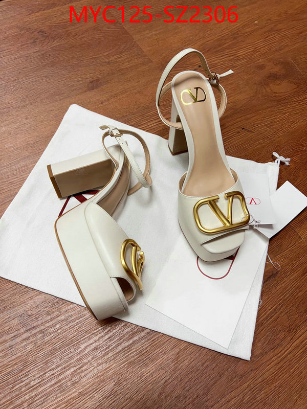 Women Shoes-Valentino best knockoff ID: SZ2306 $: 125USD