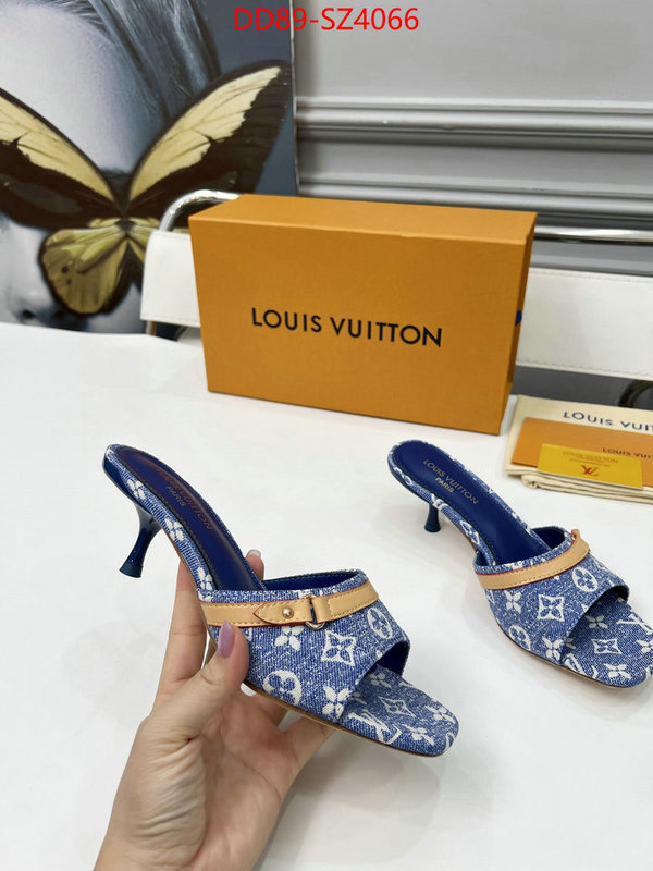 Women Shoes-LV luxury fashion replica designers ID: SZ4066 $: 89USD