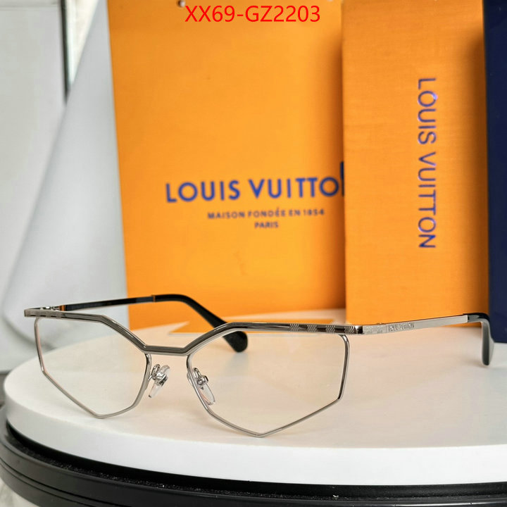 Glasses-LV luxury cheap ID: GZ2203 $: 69USD