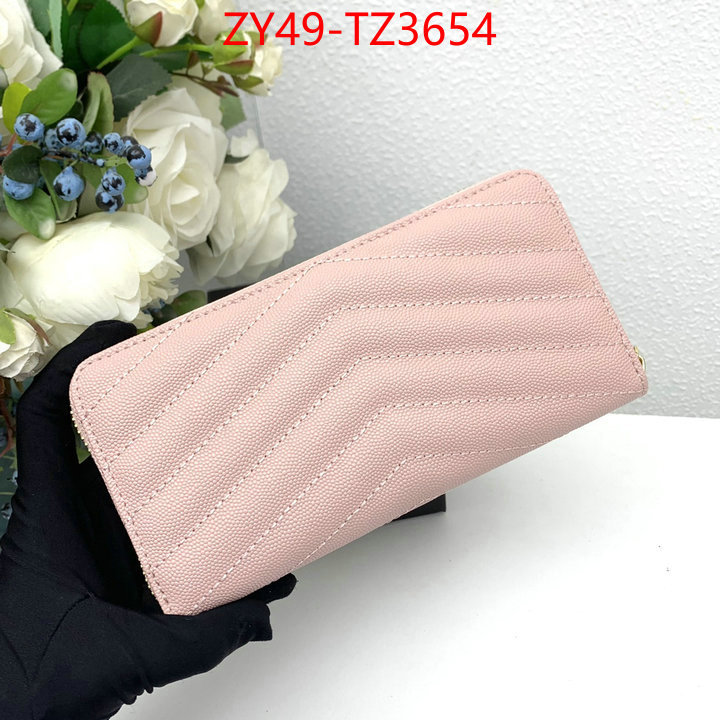 YSL Bags(4A)-Wallet- shop cheap high quality 1:1 replica ID: TZ3654 $: 49USD,