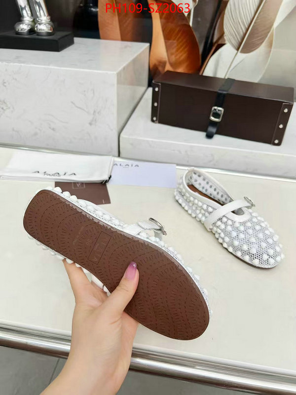 Women Shoes-ALAIA buy high-quality fake ID: SZ2063 $: 109USD