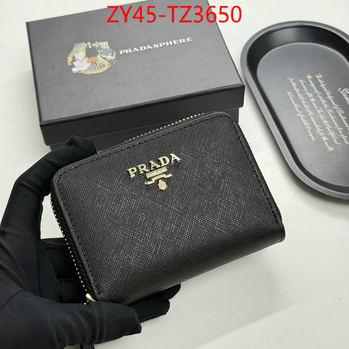 Prada Bags(4A)-Wallet top quality replica ID: TZ3650 $: 45USD,
