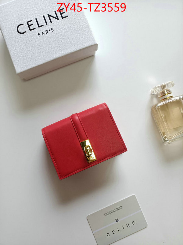 CELINE Bags(4A)-Wallet wholesale ID: TZ3559 $: 45USD,