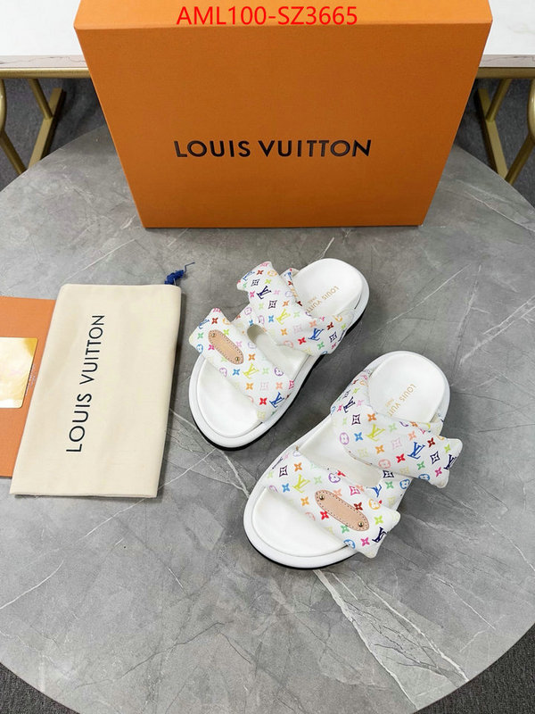 Women Shoes-LV buy replica ID: SZ3665 $: 100USD